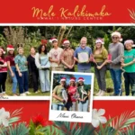 Christmas Card with ʻOahu and Maui