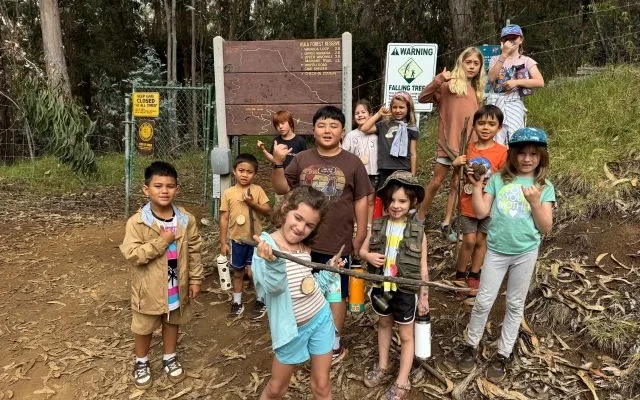 Keiki at Maui Nature Adventure Camp