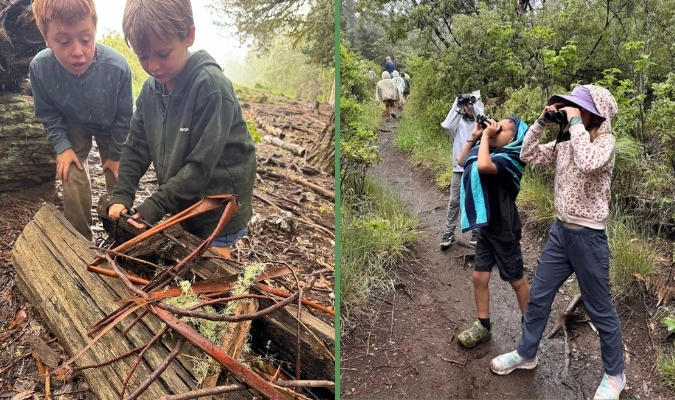 Maui kids learning and having fun at a Hawai‘i Nature Center program