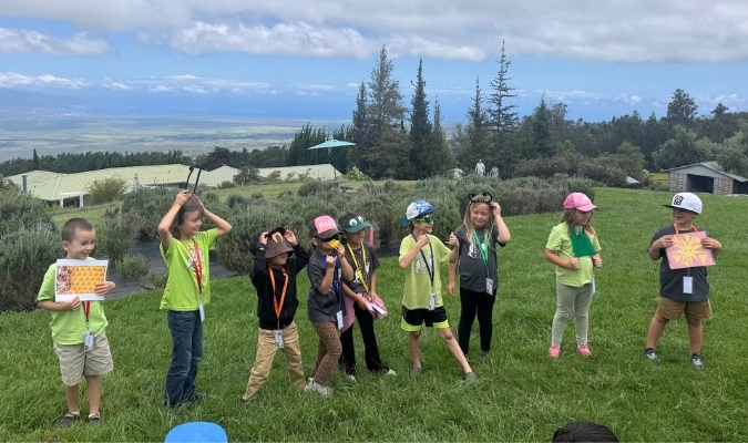 Maui kids learning and having fun at a Hawai‘i Nature Center program